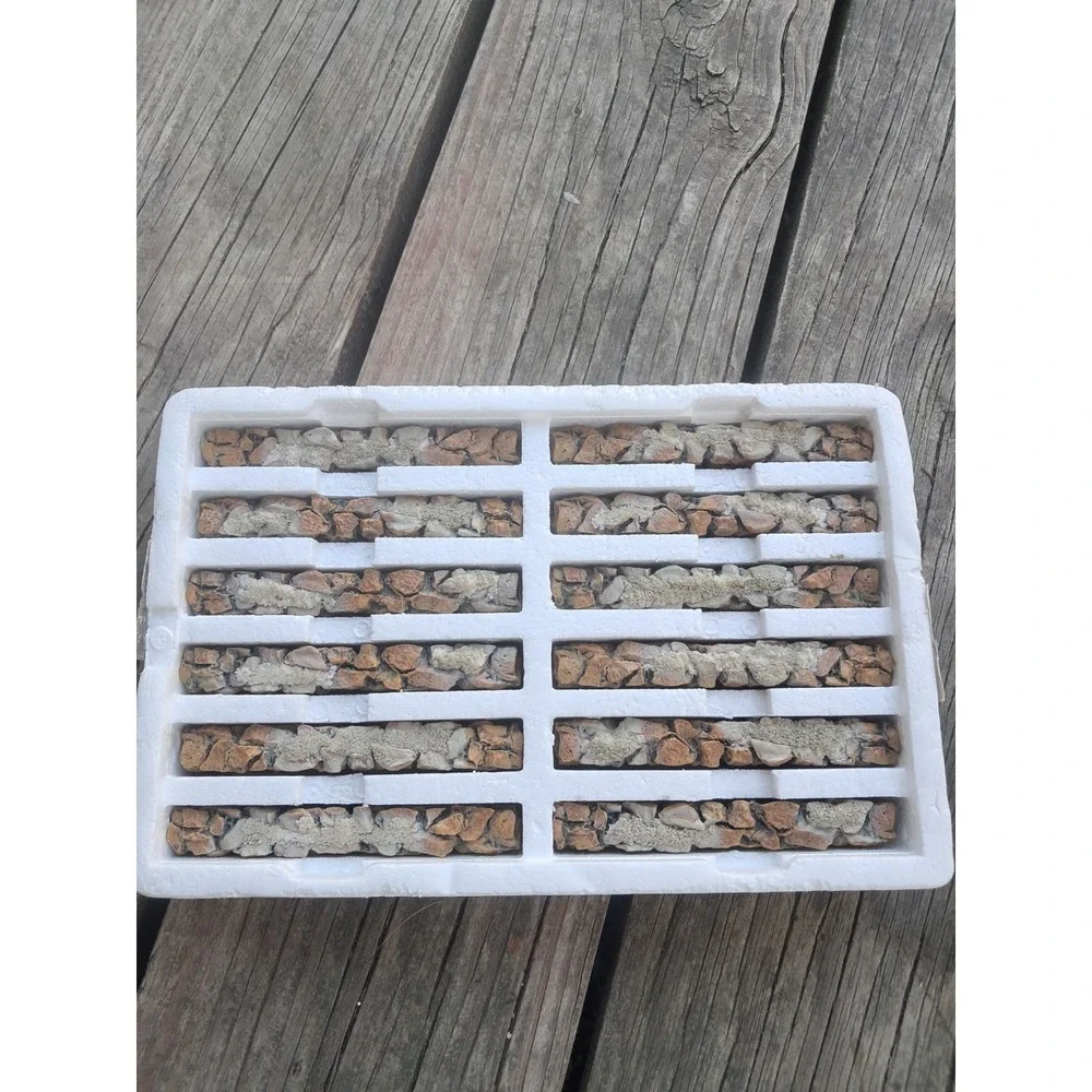 Department 56 Village Accessories Stone Wall 12 Piece Set